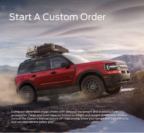Start a custom order | Crossroads Ford Indian Trail in Indian Trail NC