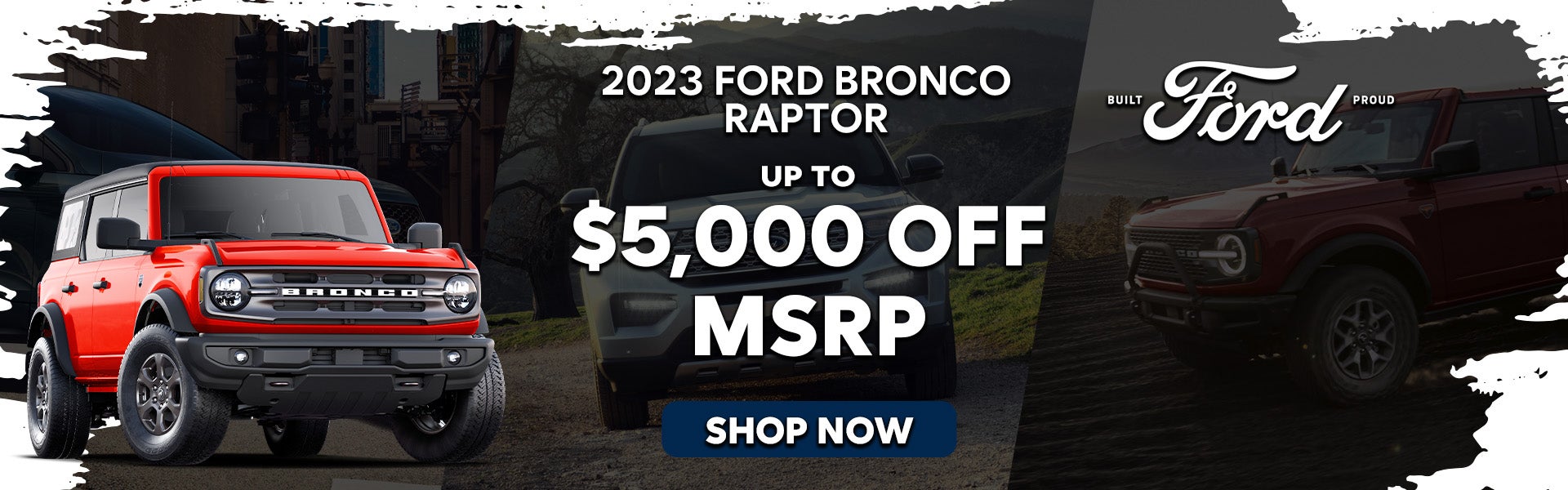 2023 Ford Bronco Raptor Special Offer