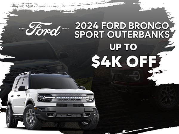 2024 Ford Bronco Sport Outerbanks